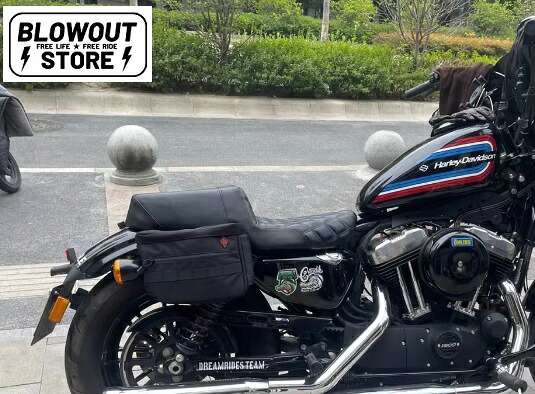 ハーレー エクスペディション サドルバック ナイロン ダイナ スポーツスター FXR ソフテイル XL883 XL1200 48 フォーテイエイト 72　サドルバッグ｜Blowout Store 26,980円