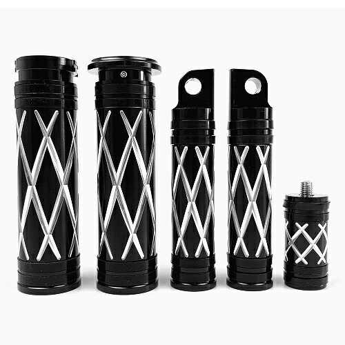 お買い得セット アルミグリップ フットペグ シフターペグ ハーレー スポーツスター ソフテイル ダイナ xl fxdl fl｜Blowout Store