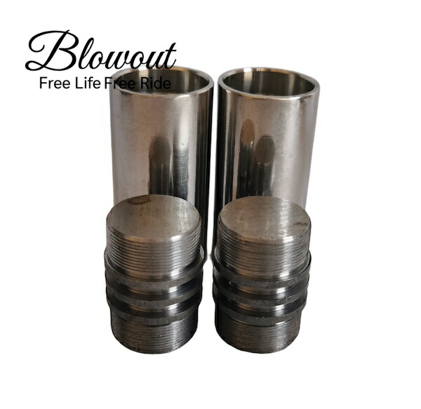 SR400 500フロントフォーク 7cm フォークエクステンション 延長 ジョイント チョッパー ヤマハ｜Blowout Store