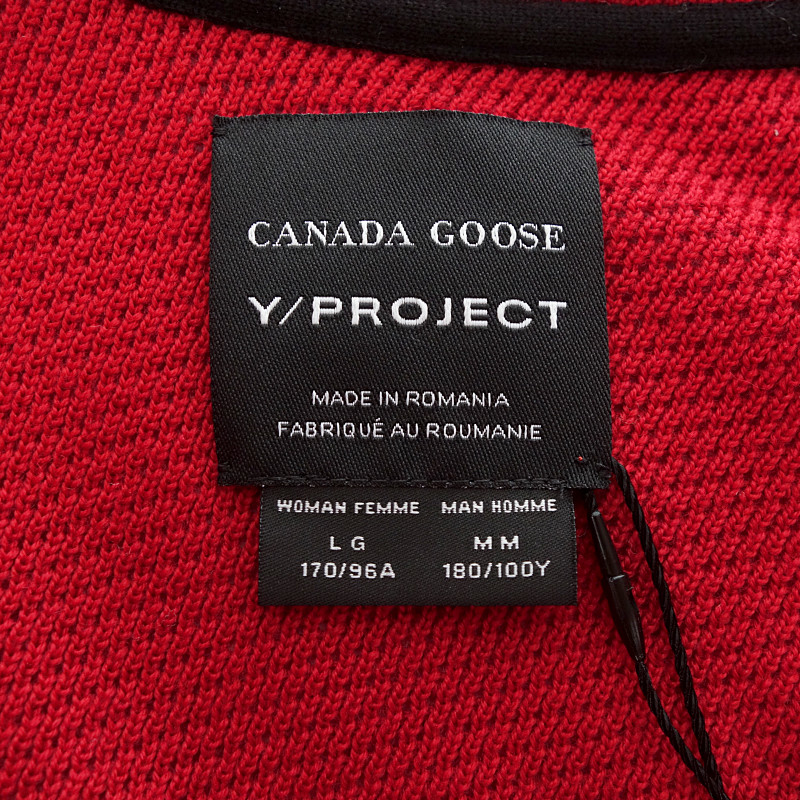 カナダグース CANADA GOOSE ×Y PROJECT Hybridge Knit Jacket ダウン