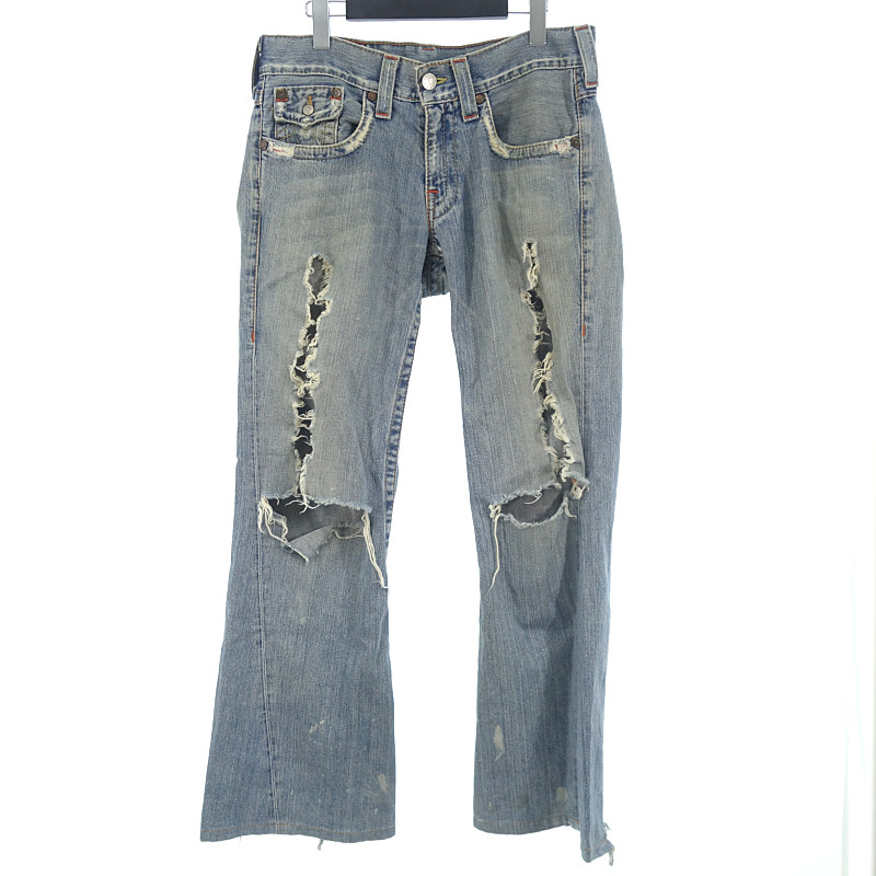 TRUE RELIGION デニム TRUE RELIGION RICKY SUPER ストレート ジーンズ (TRUE RELIGION