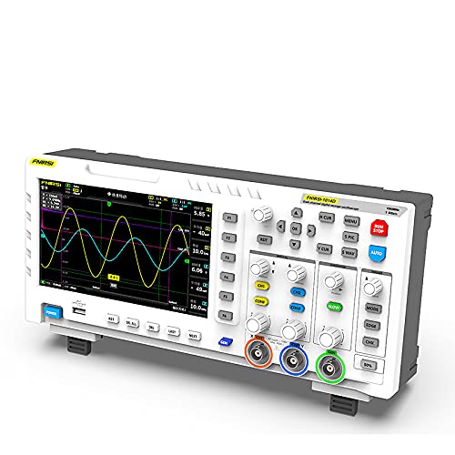 【期間限定！エントリーで10倍！（4/14～4/17）】FNIRSI フェニルス 1014D デジタルオシロスコープ 100MHz 1GSa/s デュアルチャンネル デジタルストレージ 高精度 オートレンジ バックライト付