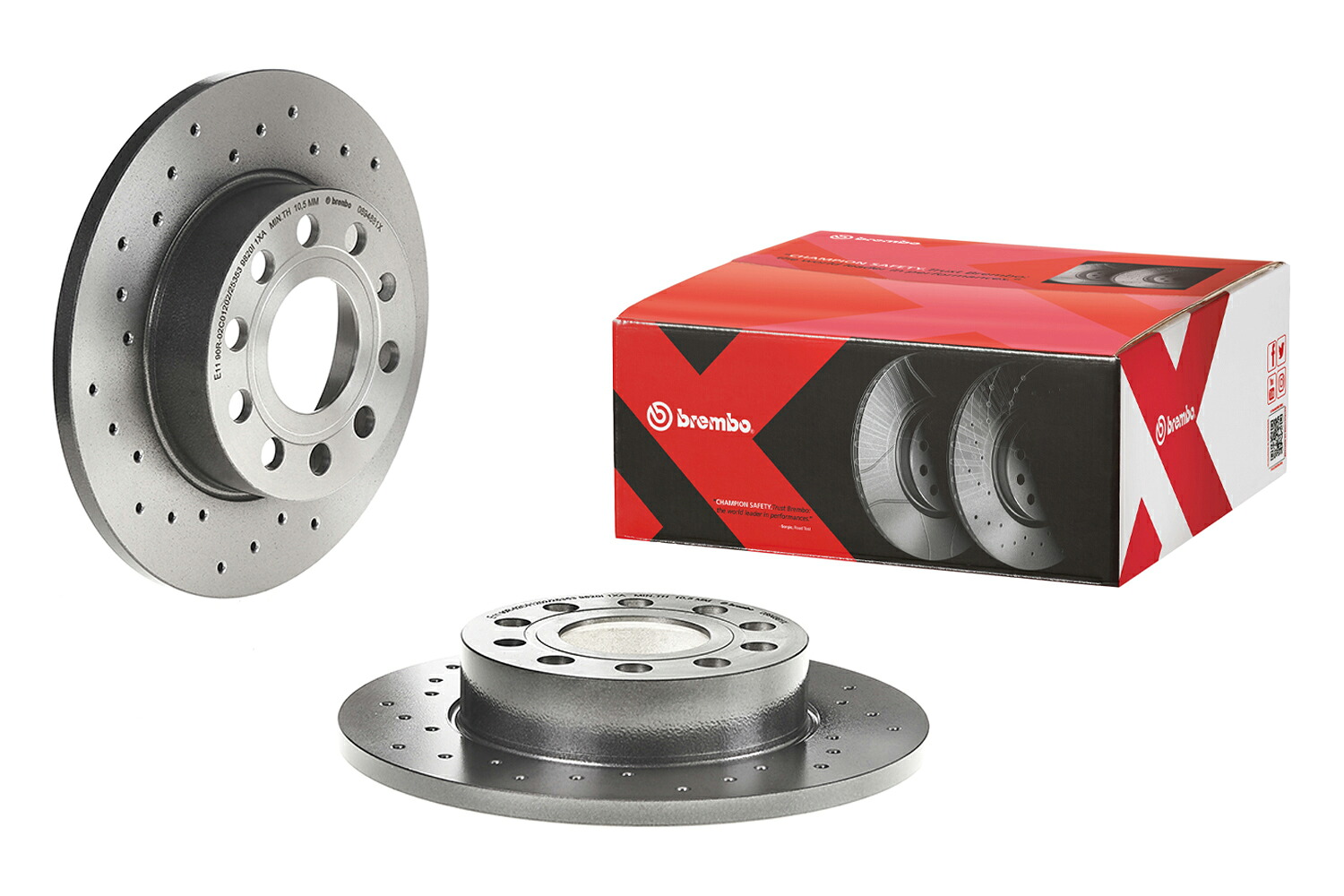 BREMBO ブレーキローター エクストラディスクローター 0894881Xブレンボ