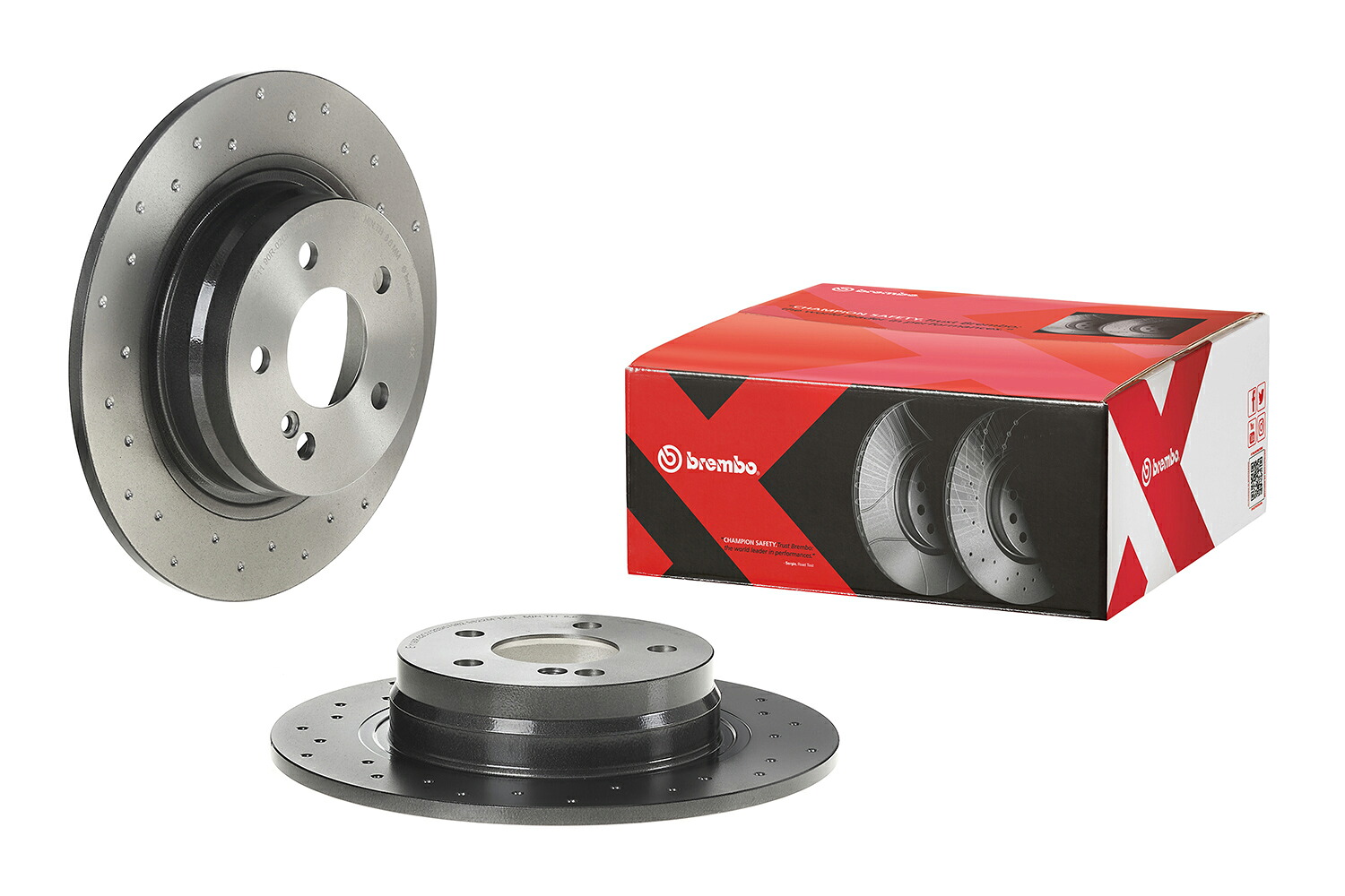BREMBO ブレーキローター エクストラディスクローター 08A6124Xブレンボ