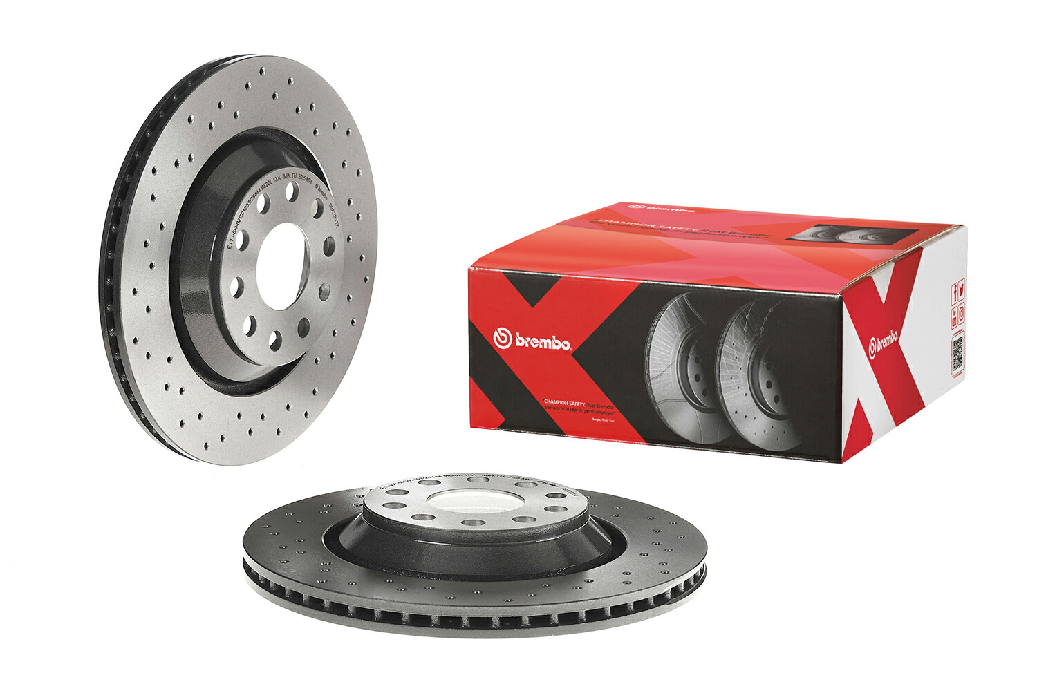 BREMBO ブレーキローター エクストラディスクローター 09A2001Xブレンボ