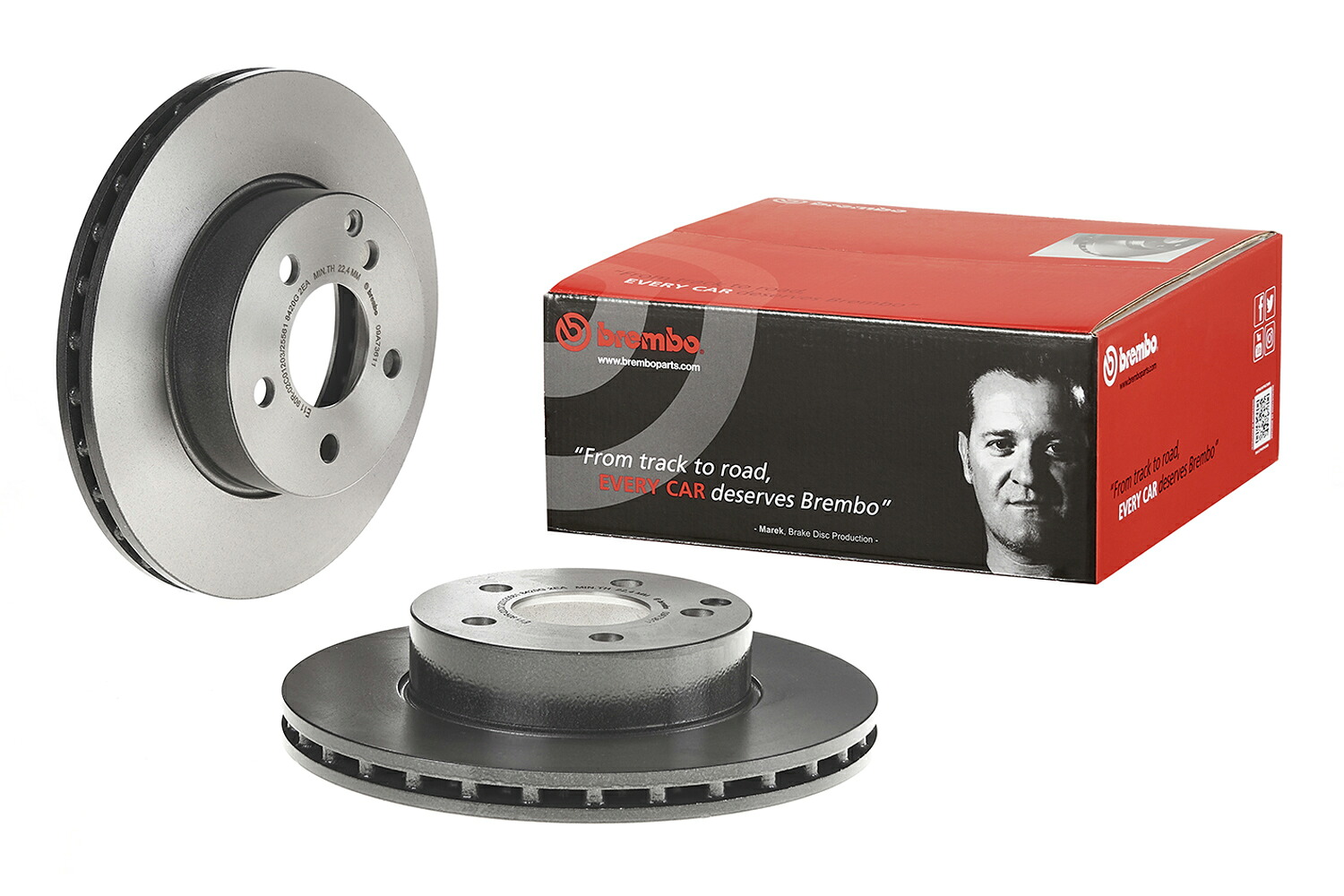 BREMBO ブレーキローター ディスクローター 09A73611ブレンボ