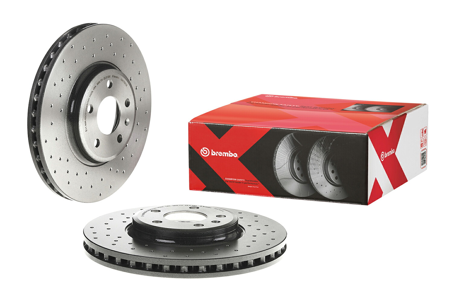 BREMBO ブレーキローター エクストラディスクローター 09A7581Xブレンボ
