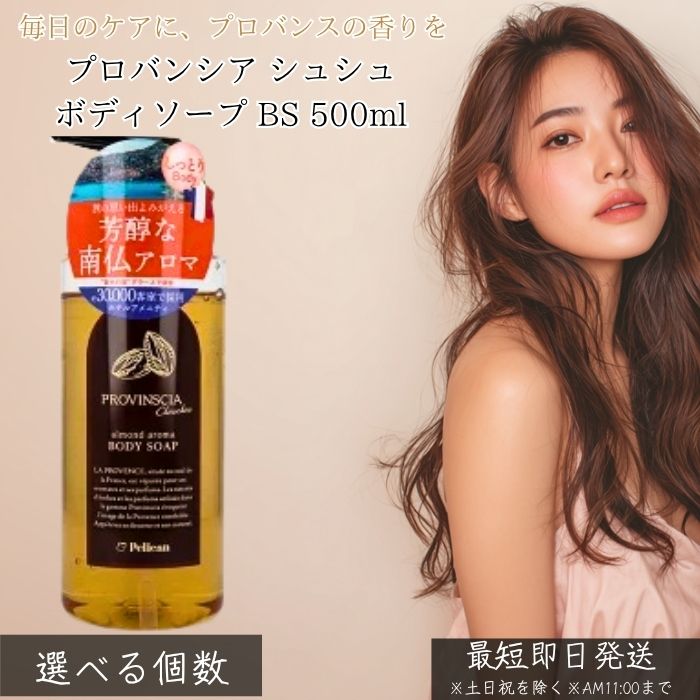 プロバンシア シュシュ 上半身石けん BS 500ml │ 上半身世話をする ボディウォッシュ 保湿 しっとり 洗いもの 生まれながら草木抽出エキス組みあわせる かわき切る肌 感じやすい肌相応う 馨香 二階建てバス品目 日本製 定め事品 【差し上げ物相応う】 【ソーシャルギフト相応う】 差し上げ物