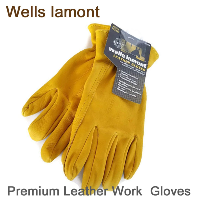 Blue Mermaid Wells Lamont Genuine Leather Gloves Wells Lamont