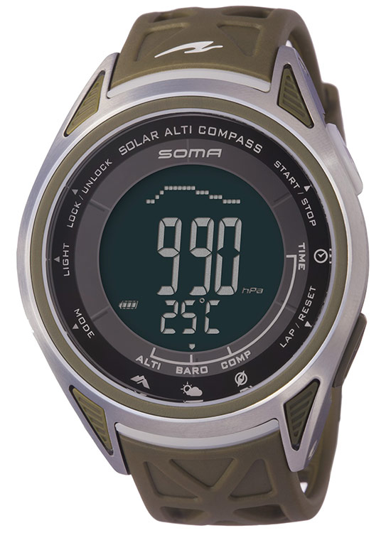 500本限定品 SOMA ソーマ　GOOUT コラボモデル　 アウトドア SOMA ] NS24703 ホワイト/レッド ｢RideOne Solor Alti Comapss