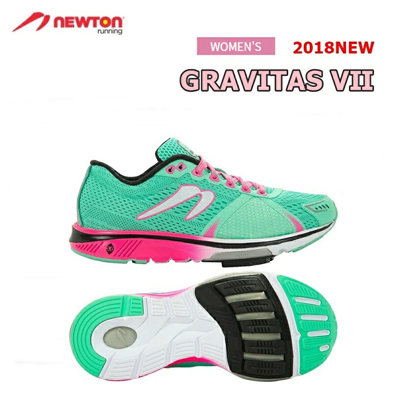 【送料無料！】 NEWTON（ニュートン）レディース ランニングシューズ GRAVITAS 7（グラビタス7）Teal/Fuschia (ティール&times;フクシア) [W000218] ※返品・交換不可商品となります。｜BLUE NOTE 店