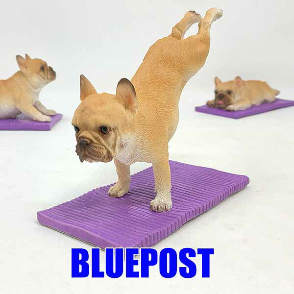 フレンチブルドッグ　レジンオブジェ 　濃いめのクリームさん フレンチブルドッグ クリーム インテリア雑貨 置物 【ペットの