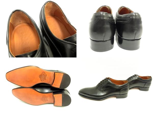 【楽天市場】【未使用】 イタリア製 ロブス LOBB'S レザーシューズ 革靴 レザービジネスシューズ ドレスシューズ ブラック 41