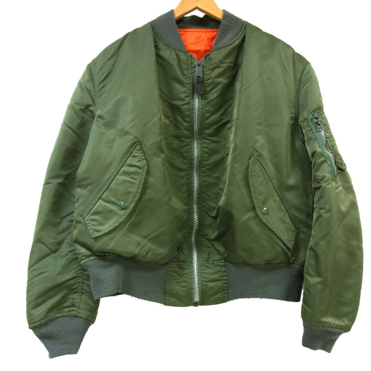 USA製 BLACK 70s 80s Vintage alpha 希少　Ｌサイズ USA製 BLACK 70s 80s Vintage alpha 希少 Lサイズ USA製 BLACK 70s