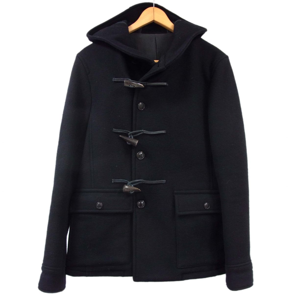 楽天市場】【中古】Sillage duffle coat orange melton ダッフルコート