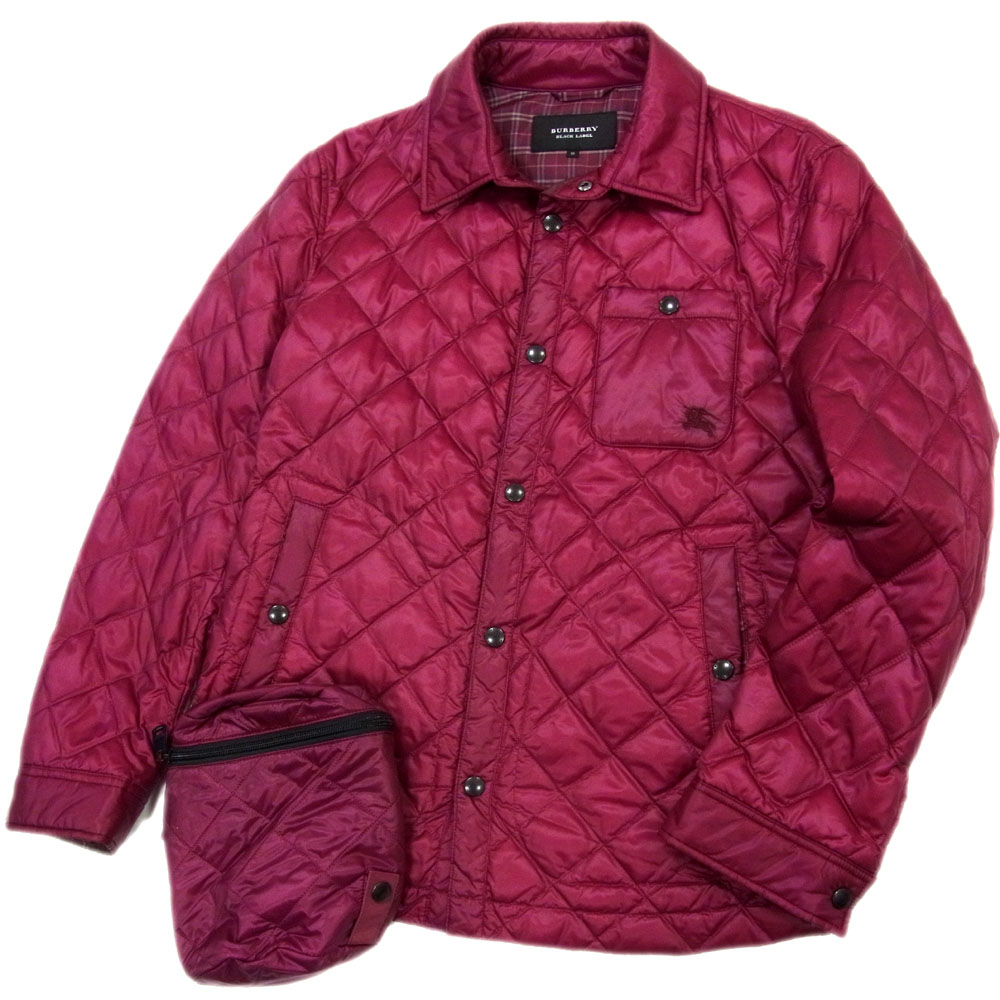 【新品】 41,800円バーバリーブラックレーベル ジャケット紫M春夏秋 新品】 41,バーバリーブラックレーベル ジャケット紫M春夏秋