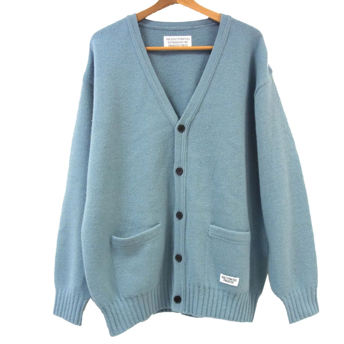 WACKO MARIA×DELUXE ワコマリア 美品 Lサイズ カーディガン WACKO MARIA x DELUXE Collaboration items | WACK