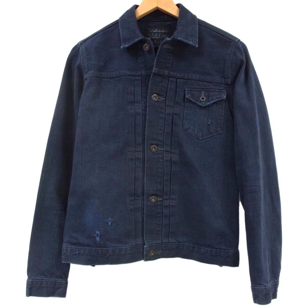 【人気】CROLLA クローラ デニムジャケット　インディゴ ジージャン　日本製 KURO】DENIM JACKET INDIGO｜CONVERSE TOKYO (コンバース