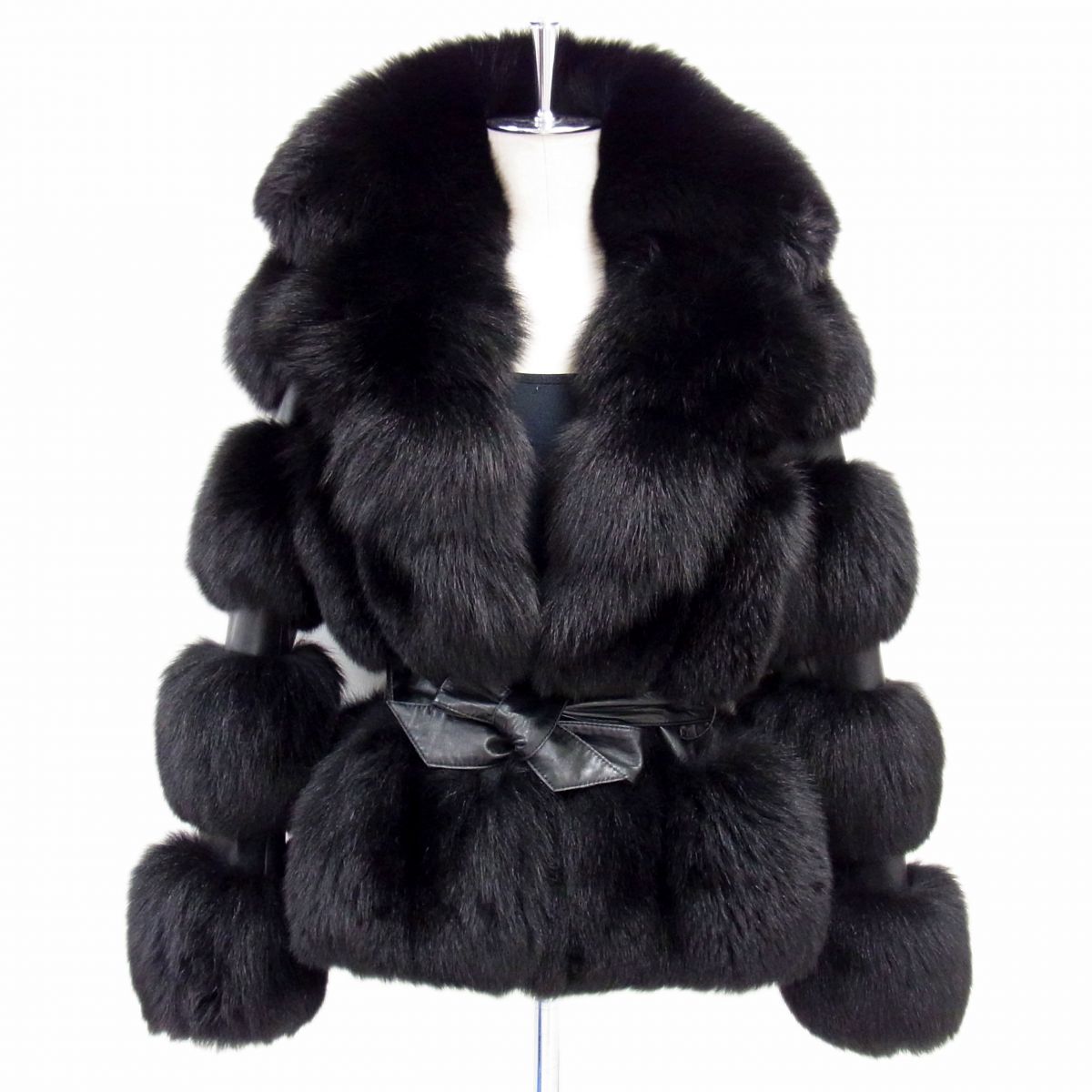 【中古】美品◇CBF シービーエフ 青み稲荷 なめし革うつり変わり 獣の皮厚地の外套 コンチネンタル・ゼムクリップとり捨てる 胴締め付き添い人 レディース