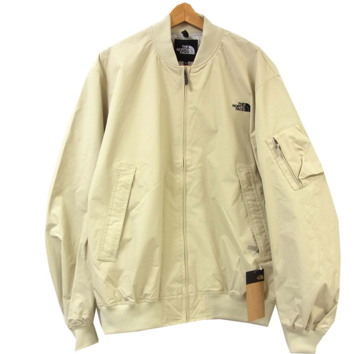 【未当てはめる】 ◆THE NORTH FACE 北の方人間の顔 お水校正刷り ボンバージャケット NP12437 MA-1印字機 XL大きさ メンズ