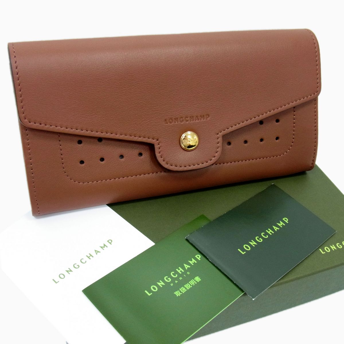 【新品未使用】LONGCHAMP（ロンシャン）財布 楽天市場】LONGCHAMP(ロンシャン) L字ファスナー 長財布 赤