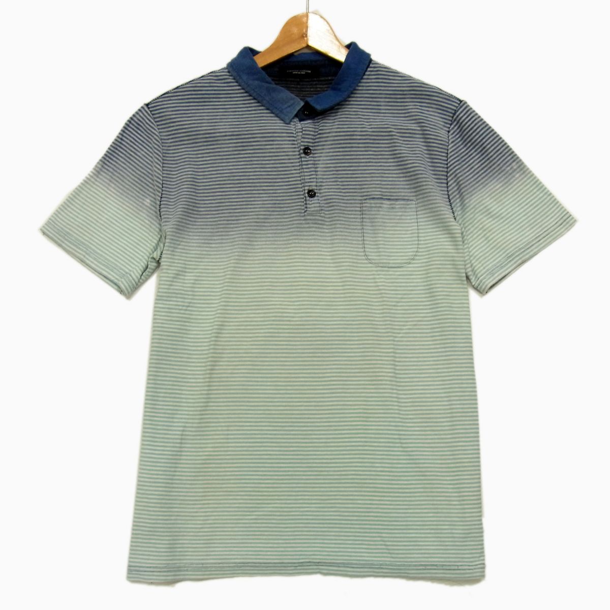 【美品】ロロピアーナ リネン100% バンドカラー半袖シャツ 40 イタリア製 ロロピアーナ Loro Piana イタリア製 最高峰 長袖 ストレッチ