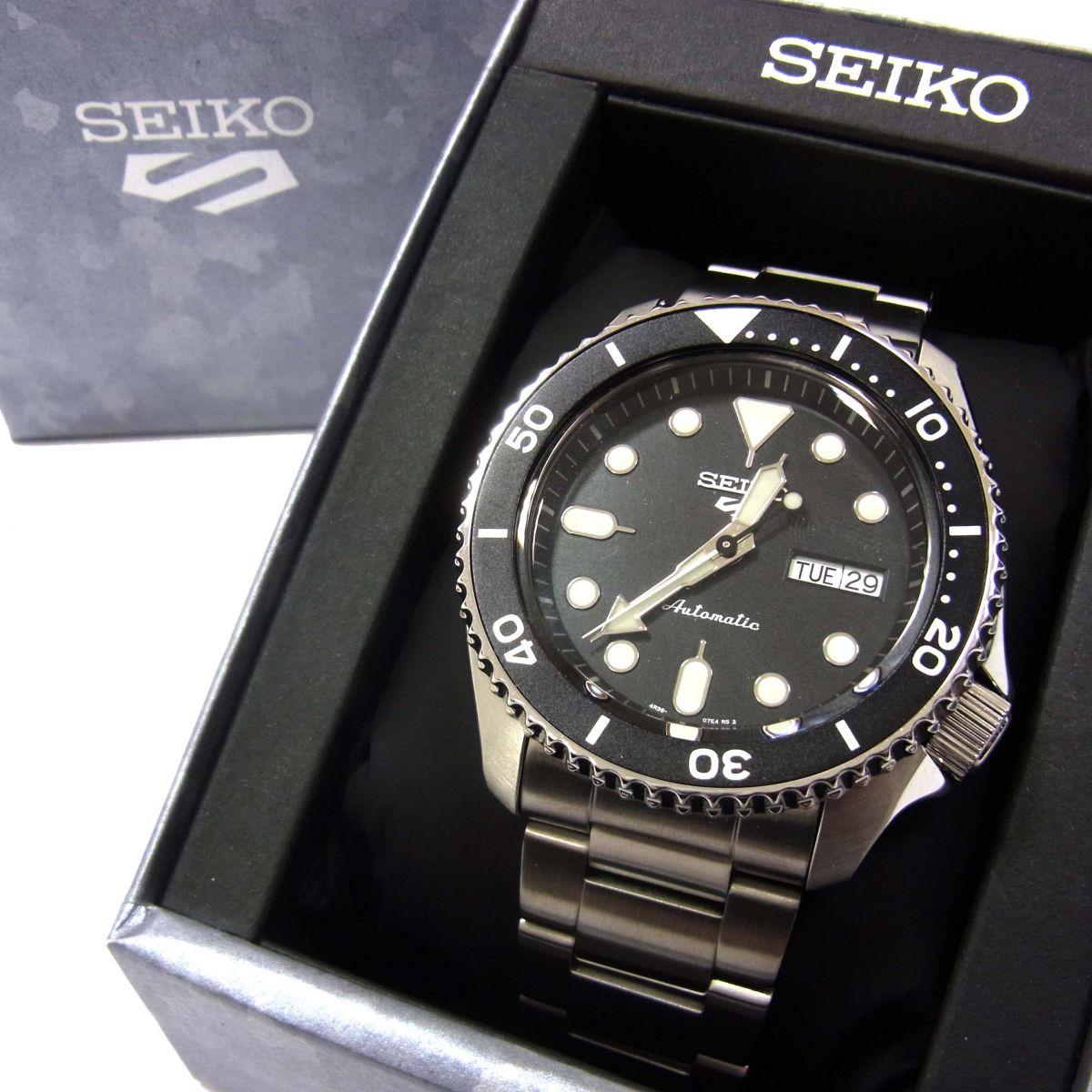 楽天市場】セイコー SEIKO セイコー5 腕時計 4R36-06B0 100M SRPB33K1