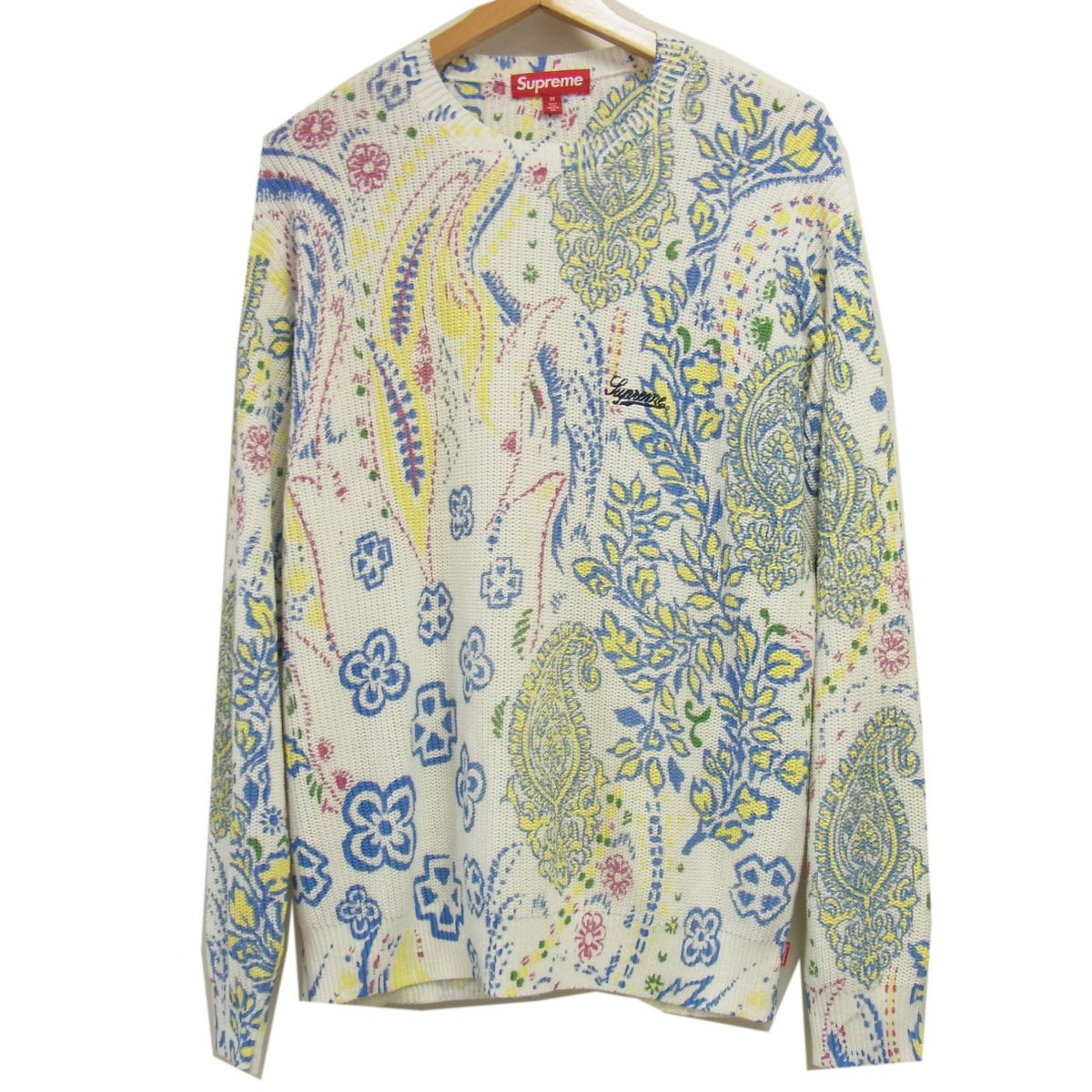 楽天市場】Supreme 24ss Printed Paisley Sweater Size-M シュプリーム