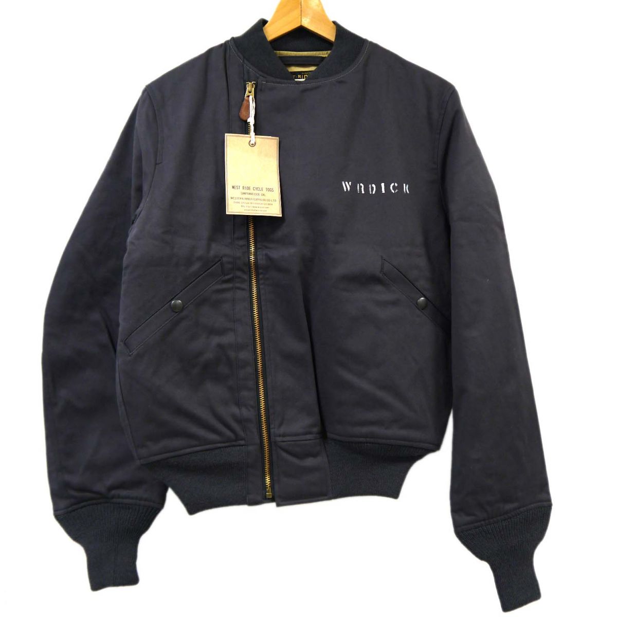 【未使用】 ◆WEST RIDE ウエストライド B-15 LIGHT MOD JACKET フライトジャケット 日本製 メンズ