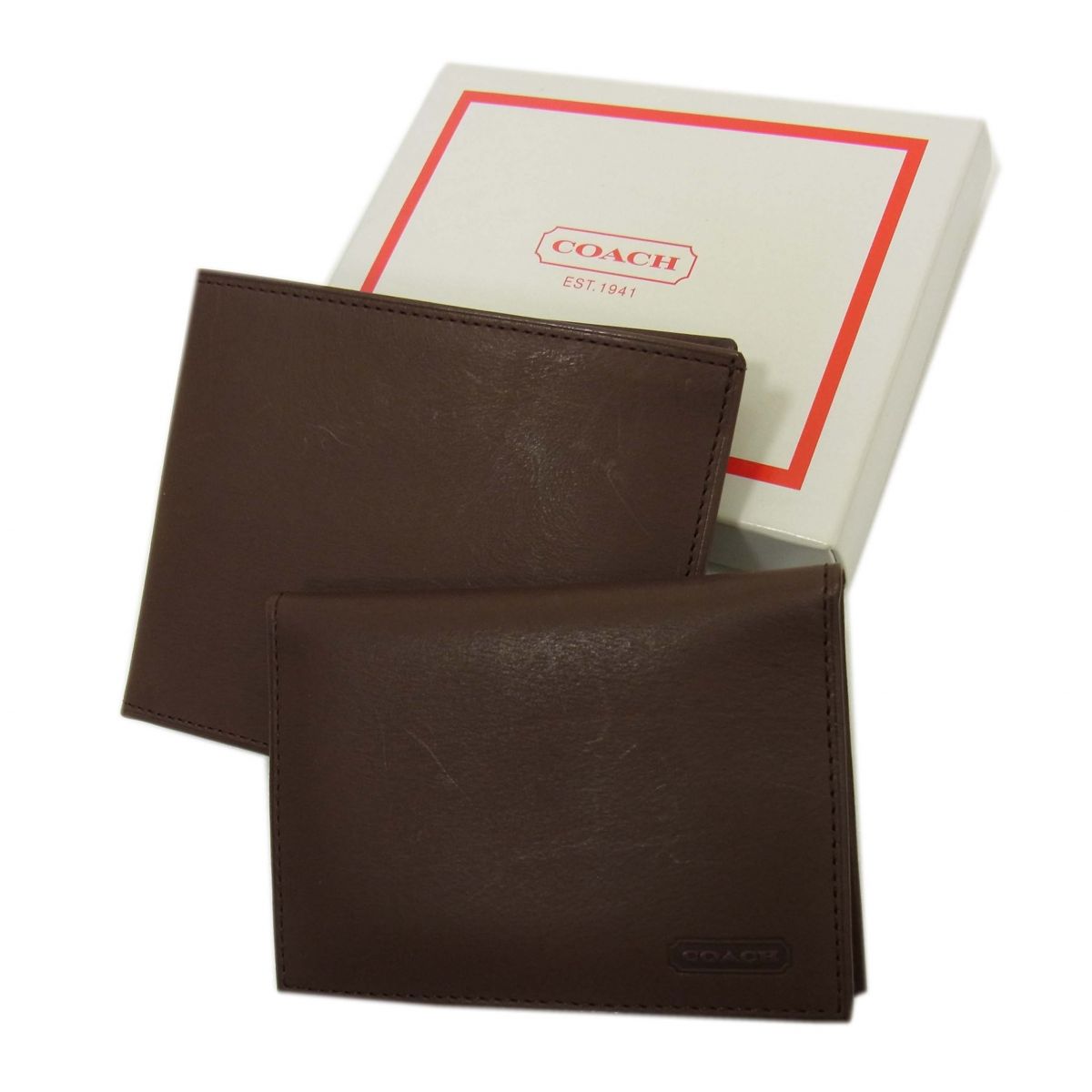 楽天市場】【新品未使用品】【財布】COACH コーチ ベースボール レザー