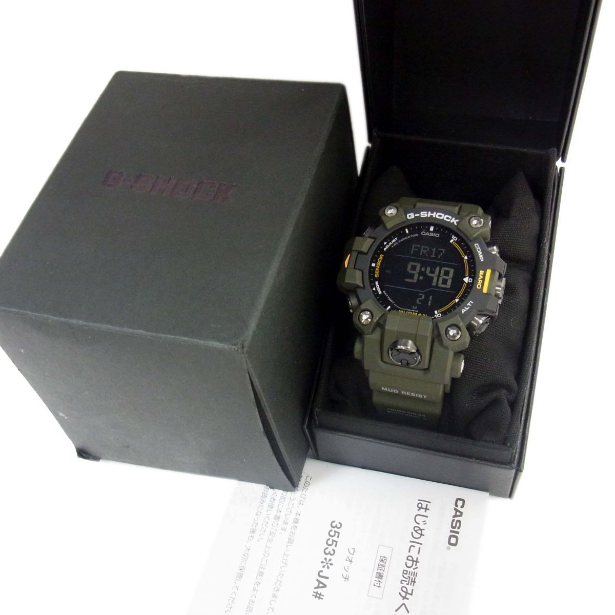 楽天市場】【中古】CASIO G-SHOCK GW-9500KJ-3JR MASTER OF G - LAND
