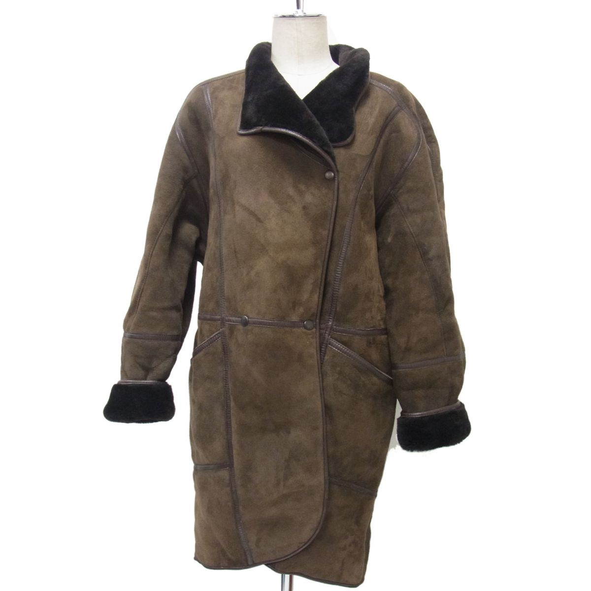 Revillon ストーンマーティン毛皮 コート 楽天市場】【中古】美品▽ストーンマーティン 裏地ロゴ柄 本毛皮コート