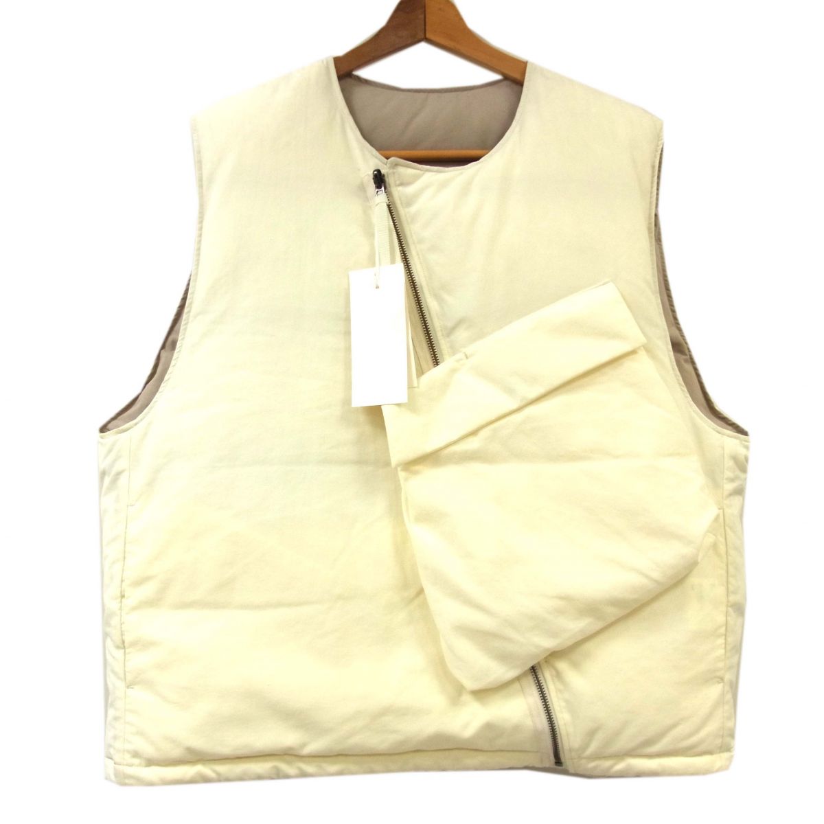【未使用】 23AW◆JieDa ジエダ PUFFER VEST ダウンベスト リバーシブル アーミーベスト メンズ