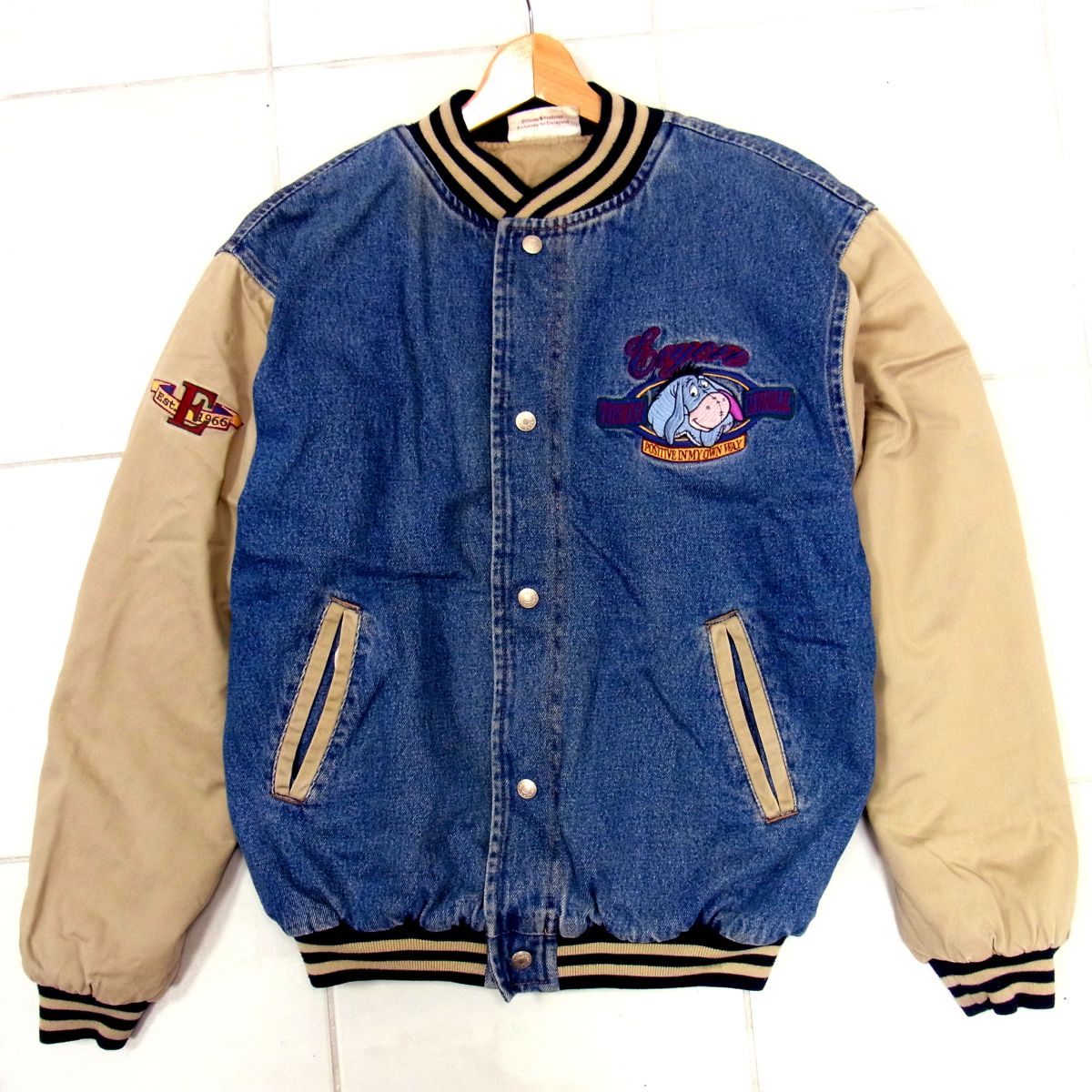 楽天市場】90年代 THE DISNEY STORE スタジャン スタジアムジャケット