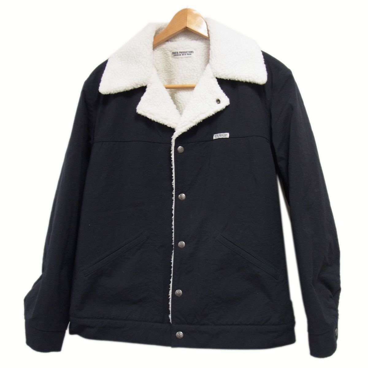 COOTIE 黒　内側ボア　ジャケット 260106k9e.jpg