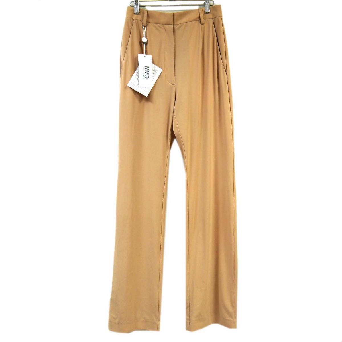 【未当て嵌める】 ◆MM6 MaisonMargiela 窈窕たる 太陽フレアズボン下 伸ばすこと 21SS イタリア製 メゾンマルジェラ S62KB0065 レディース ボトムス-パンツ-レディースファッション