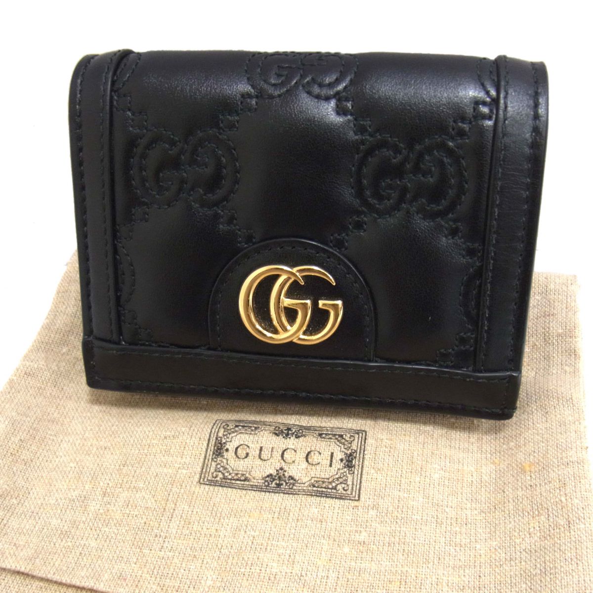 楽天市場】グッチ 財布 レディース GGマトラッセ カードケース