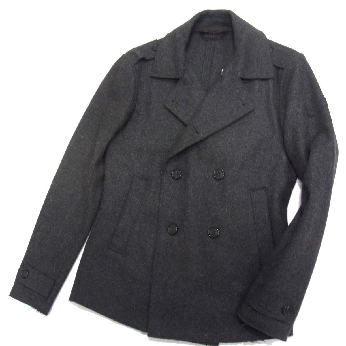 楽天市場】Chaos カオス コート ロング ウール ライトグレー系 FREE