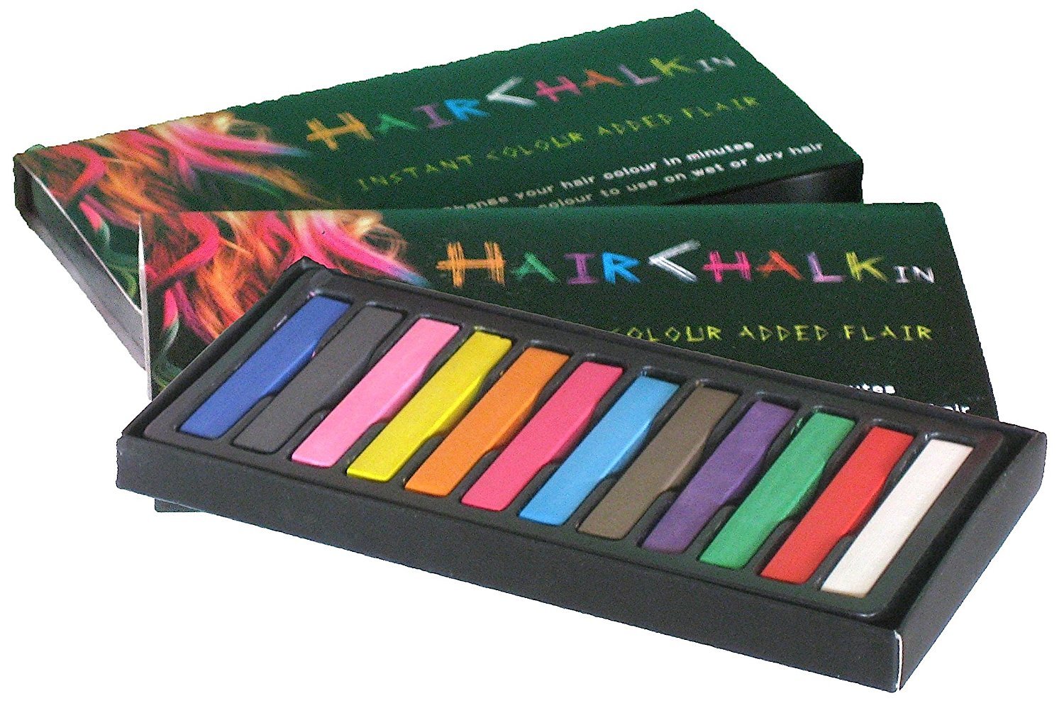Hair Chalkin 選べる 12色 髪専用に開発された安心商品 ヘアチョーク ヘアカラー 割引購入