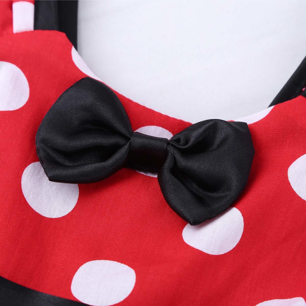 楽天市場 水玉 ドット ドレス ミニー 仮装 子供 ベビー コスプレ プリンセス ヘアゴム付 子供用 衣装 キッズ Blue Topazs 楽天市場店