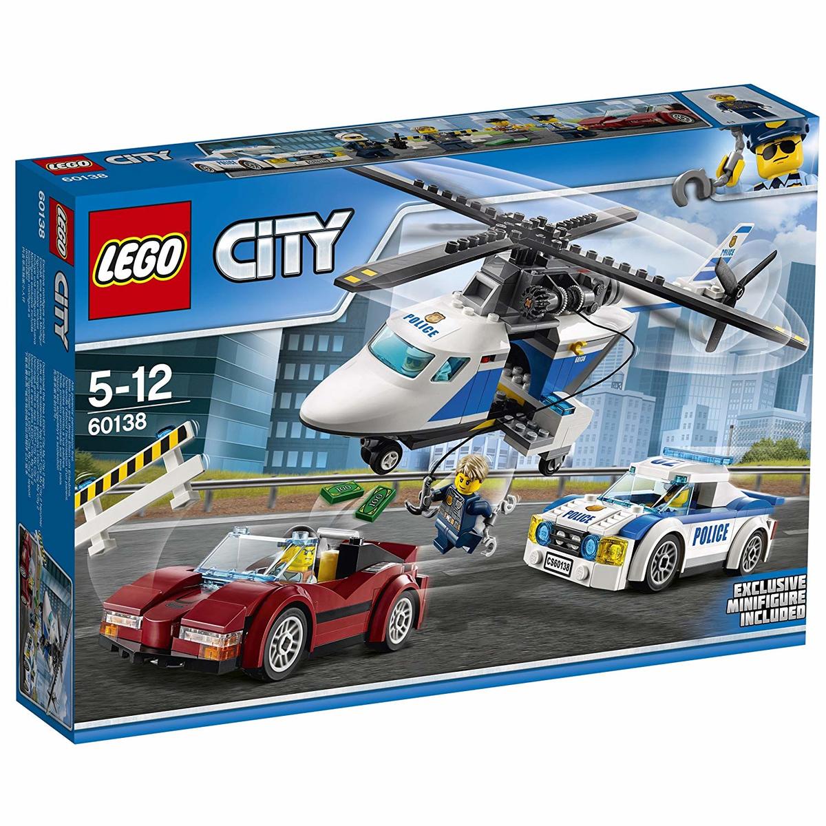 lego police car chase