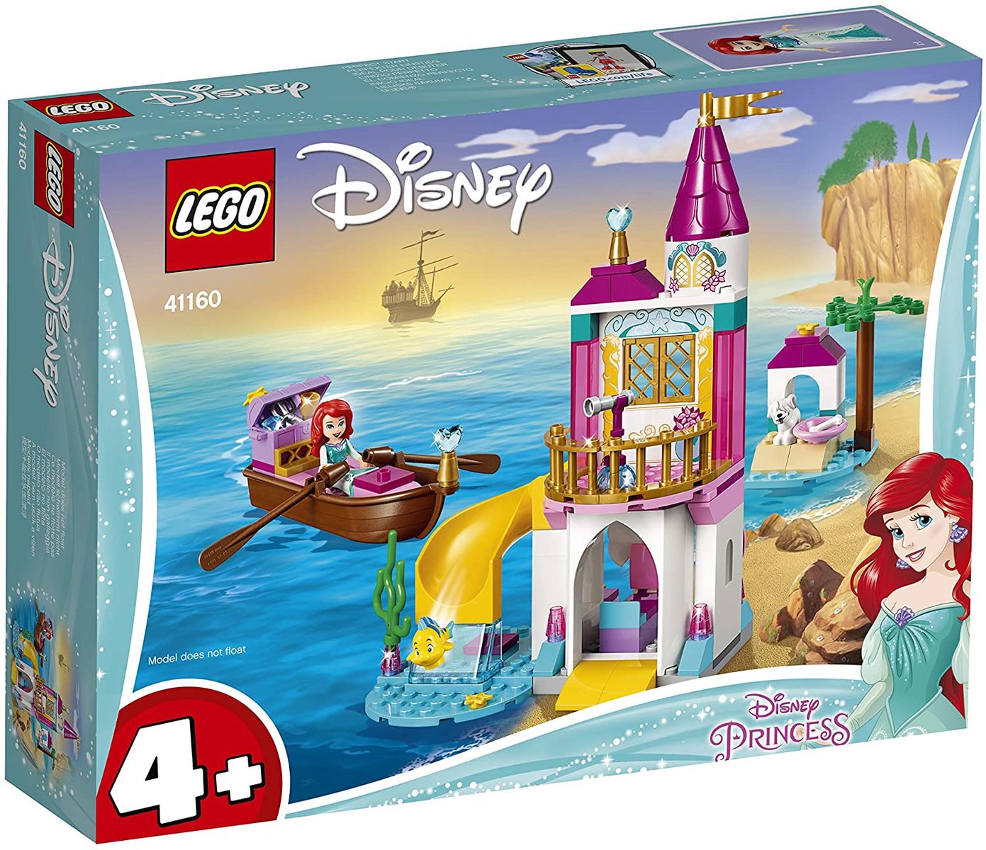 楽天市場 レゴ Lego ディズニープリンセス アリエルと海辺のお城 ブロック おもちゃ 女の子 Blue Topazs 楽天市場店