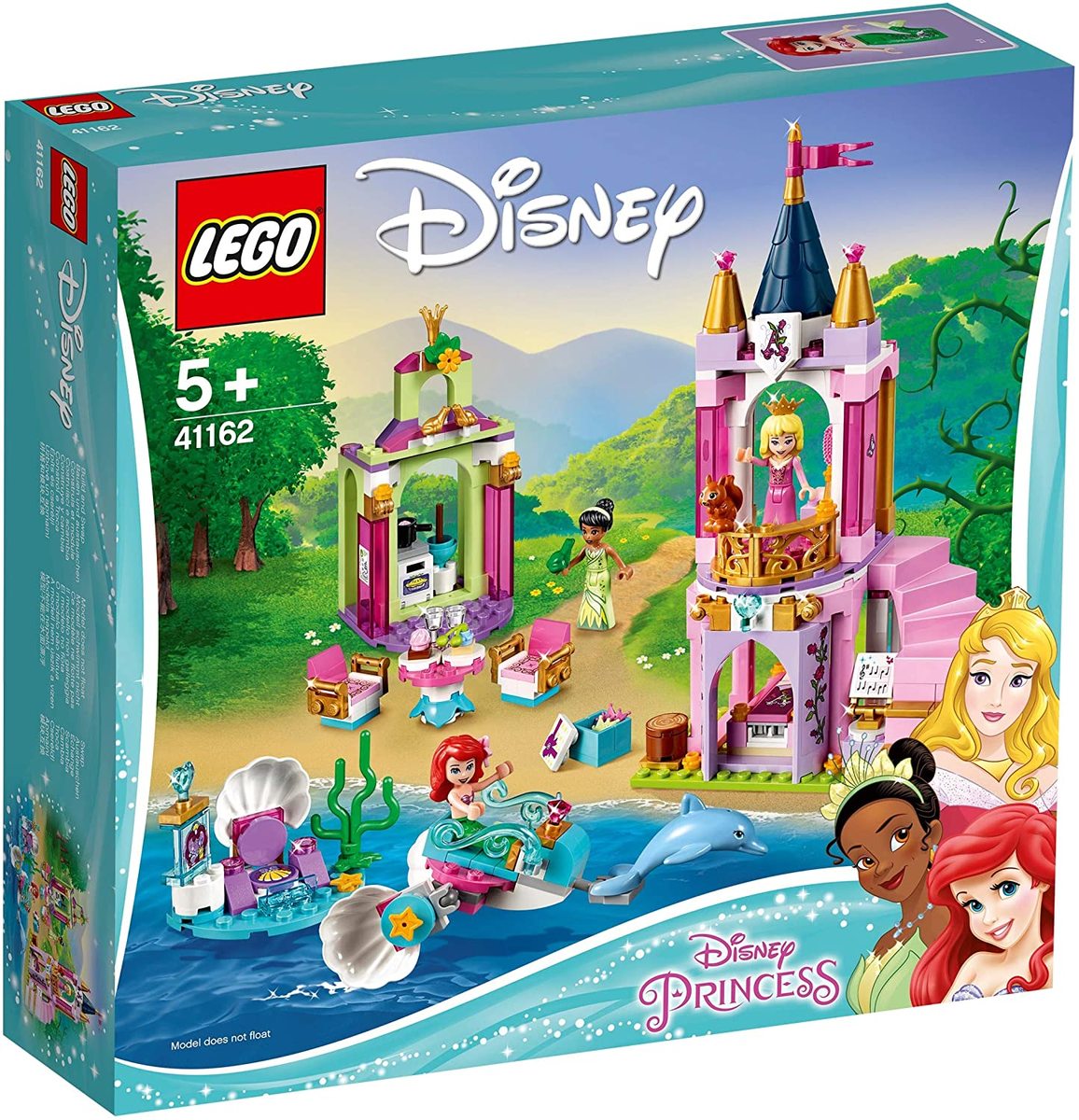 輝く高品質な レゴ Lego ディズニープリンセス アリエル オーロラ姫 ティアナのプリンセスパーティ ブロック おもちゃ 女の子 工場直送 Vaja Hu