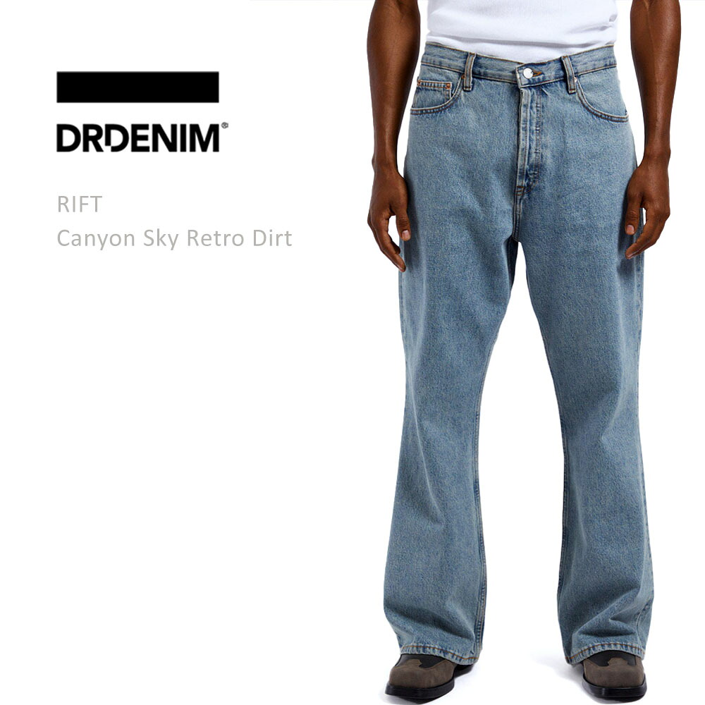 DR DENIM ドクターデニム RIFT Canyon Sky Retro Dirt ジーンズ メンズ ブーツカット デニム メンズジーンズ ブーツカットジーンズ dr denim｜ＢＬＵＥ　ＡＤＤＩＣＴ