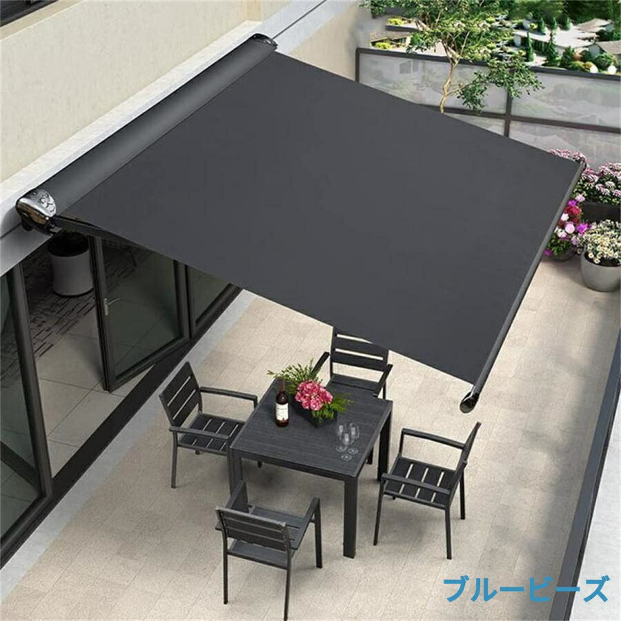 【6.11まで二分の一ク一ポンあり】新役立つこと雨覆い 大屋根 後後ばらい中庭 2m/3m/4m書き込み式日よけ 中庭手動ガーデンオーニング後後ばらい縁側 雨除け 雨覆い 手動ガゼボ 一揃いの道具庭サン