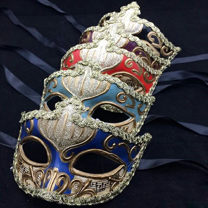 昭和レトロ★80年代★当時物★イタリア製品 魔女 仮面 舞踏会 マスク 飾り物 昭和レトロ☆80年代☆当時物☆イタリア製品 魔女 仮面 舞踏会