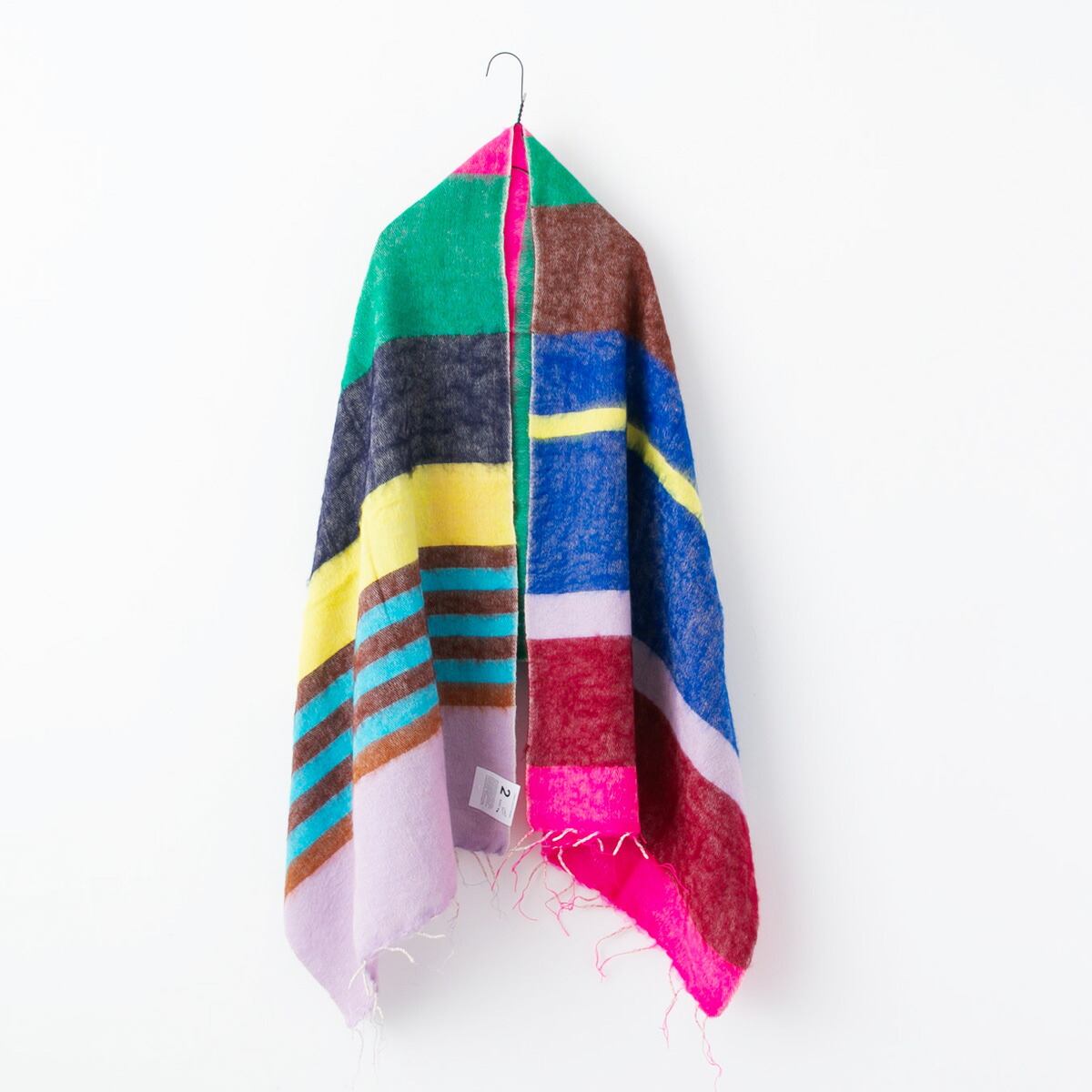 【10%OFFクーポン配布】hint hint ヒントヒント ＜br /＞カラフル ミックス ストール 2色 STOLE20