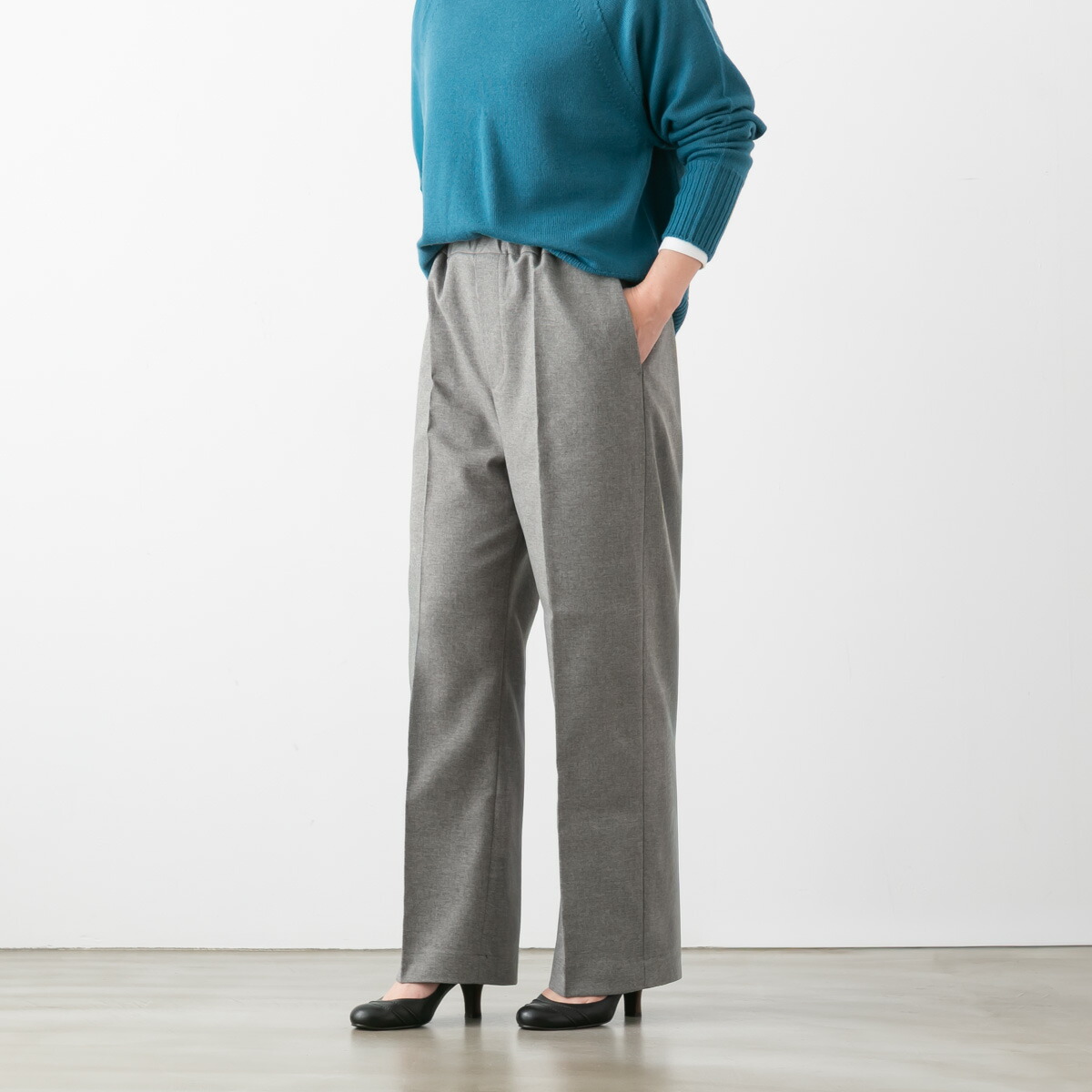 【10%OFFクーポン配布】TRAVAIL MANUEL トラバイユ マニュアル ＜br /＞ソロサージ スラックス 2色 5070-53