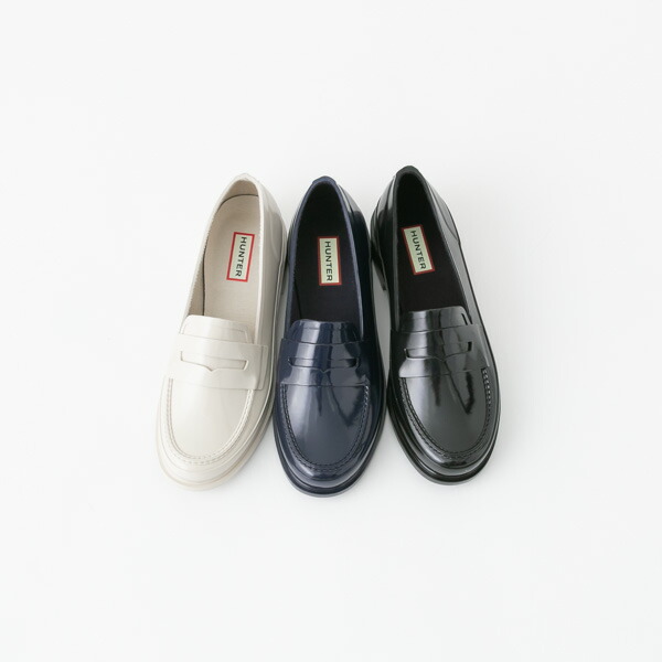 楽天市場 Hunter ハンター オリジナル ペニー ローファー ラバー レインシューズ Original Penny Loafer Wff1006rgl Bluebeat Web Store ブルービート