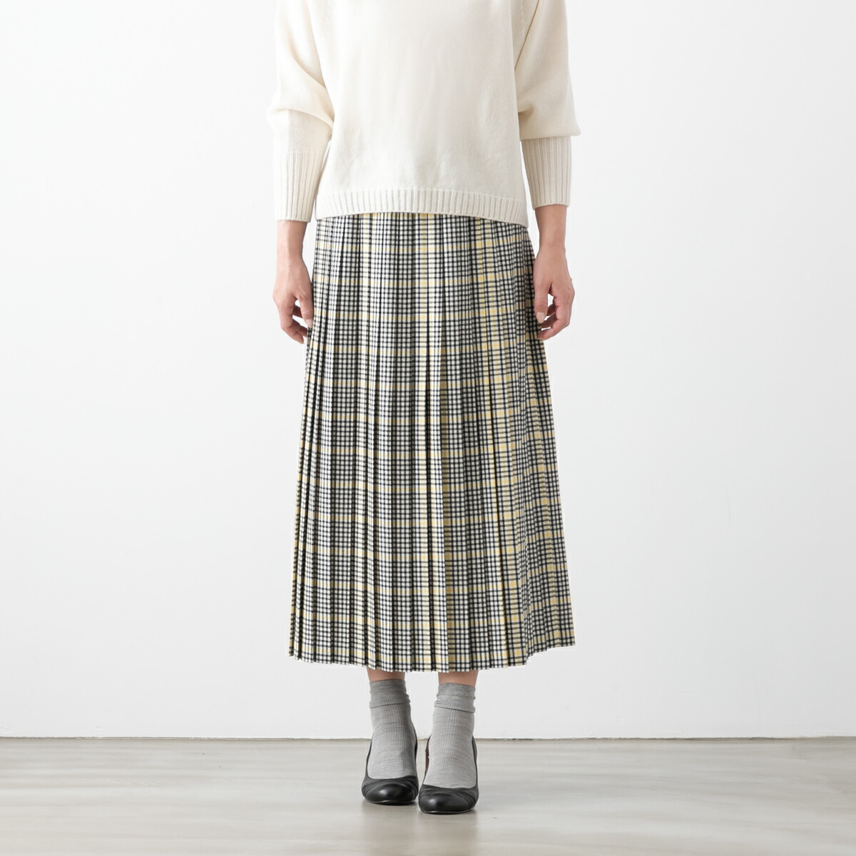 Sarahwear サラウエア リネンロングスカート プリーツスカート Sarahwear サラウエア リネンロングスカート プリーツスカート